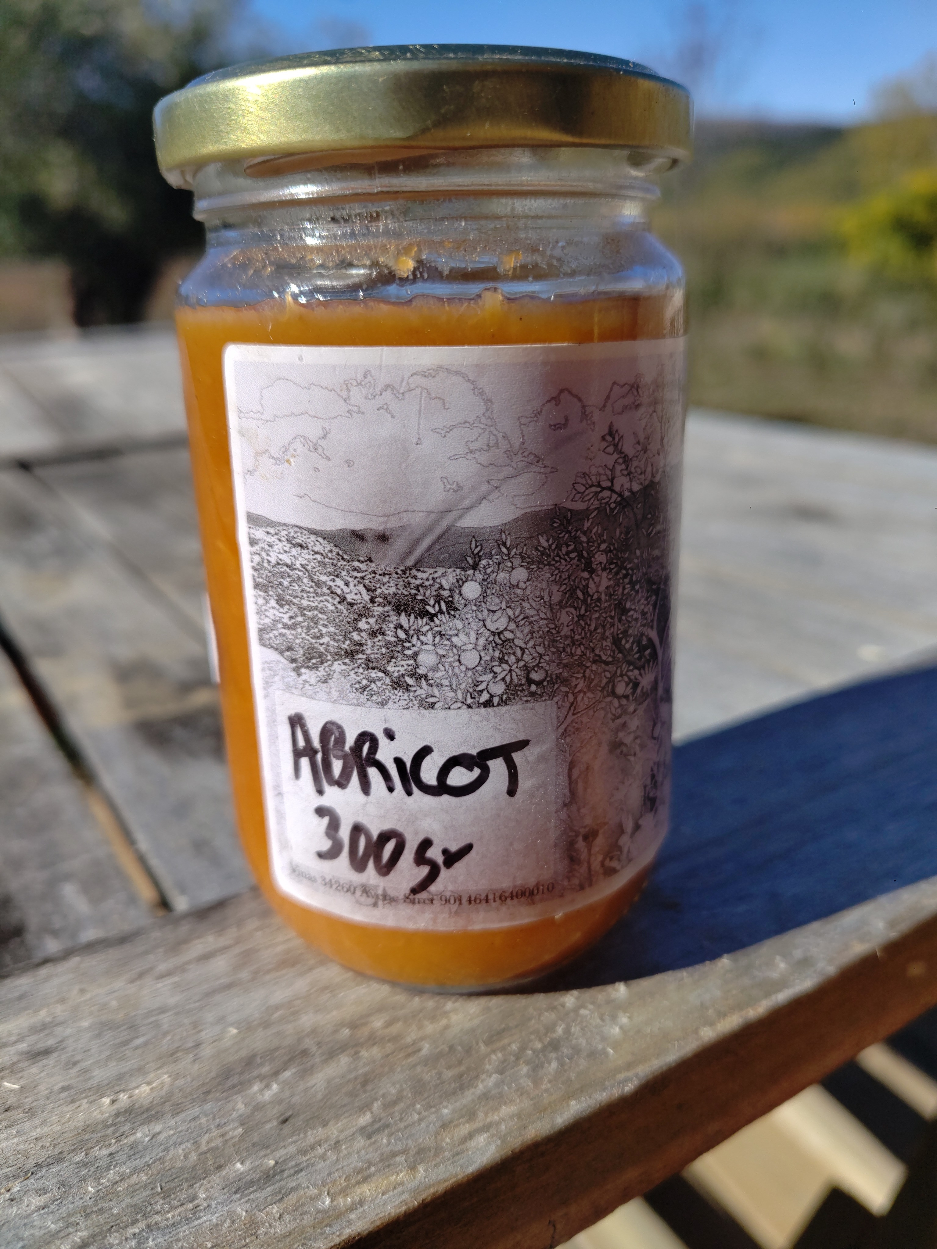 Confiture d'Abricots 300gr