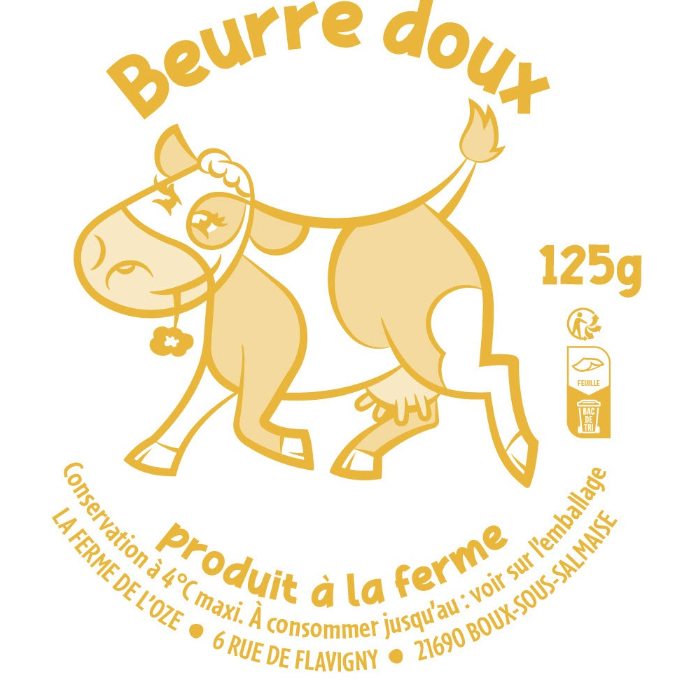 Beurre Doux 125G