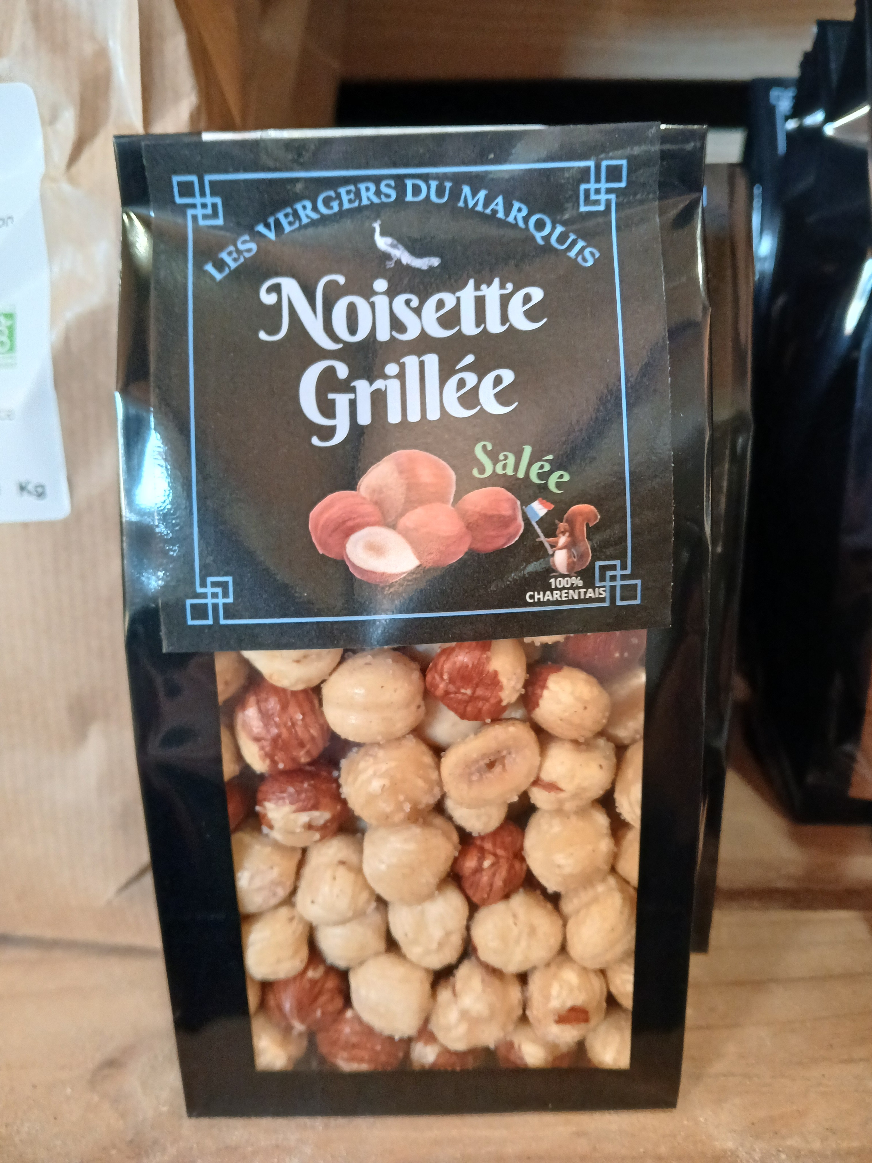 Noisette salée grillée Entière Décortiquées 150 gr - 0,5kg