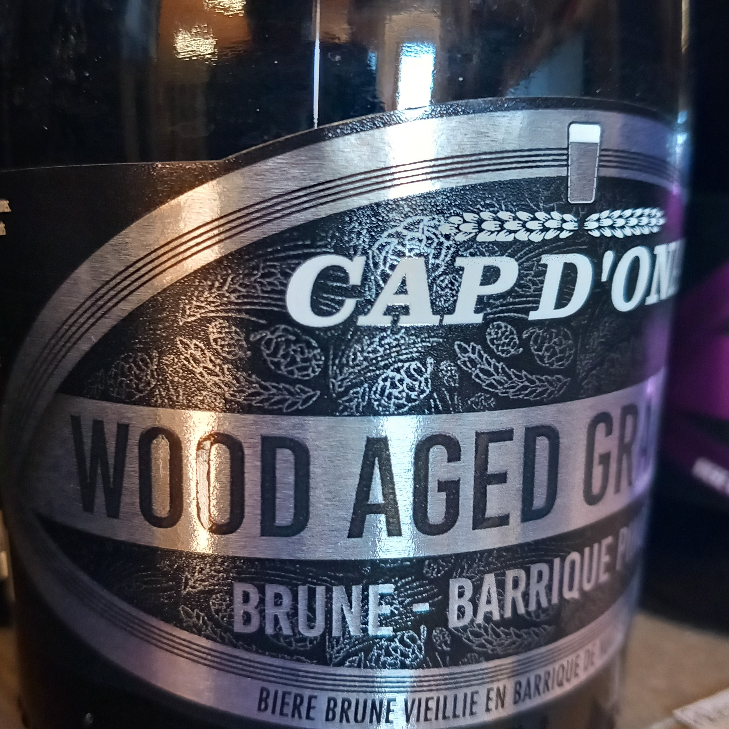 Bière PRESTIGE Brune Pinot noir - 33cl