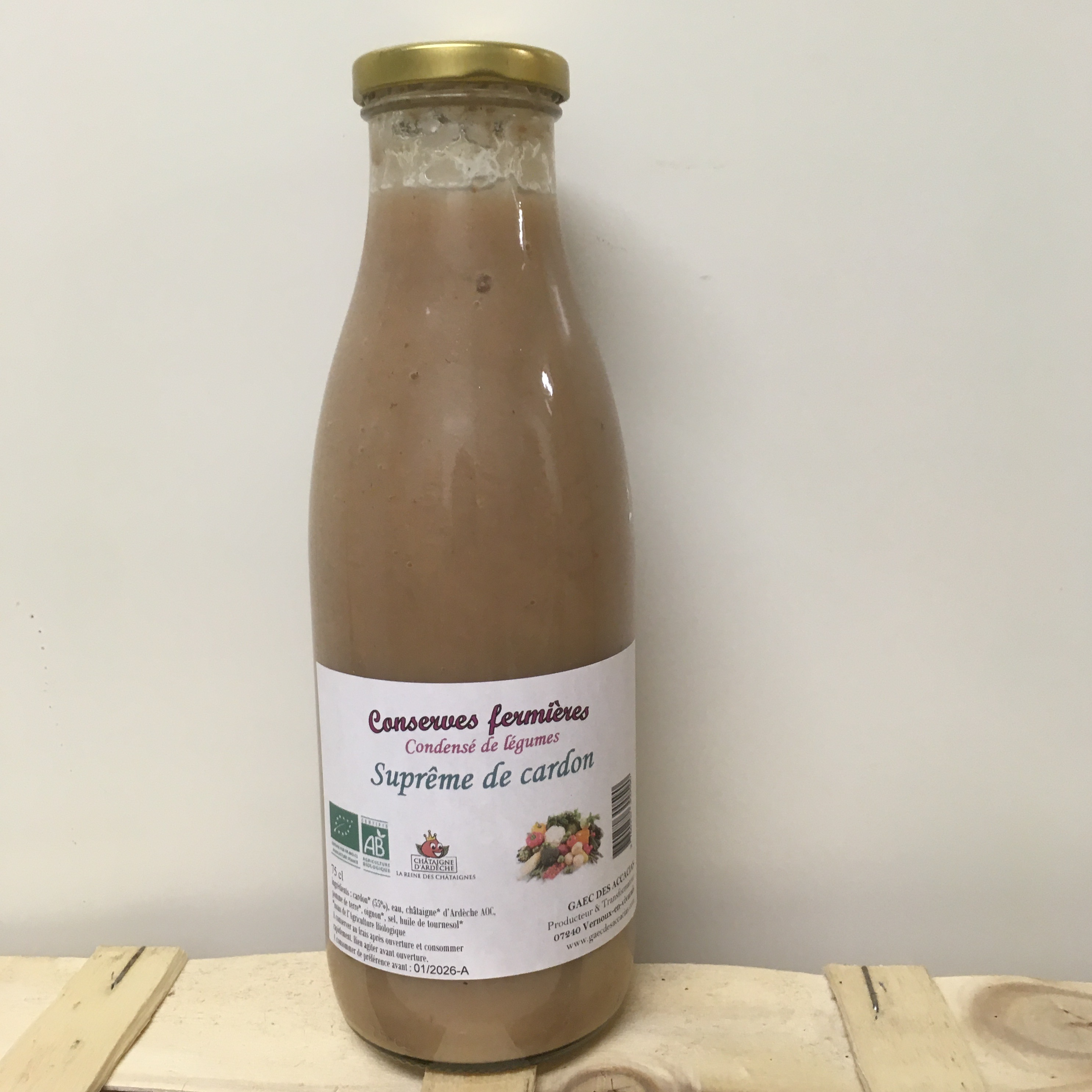 Soupe Suprême de cardon - 750ml