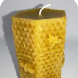 Bougie Alvéoles Hexagonales