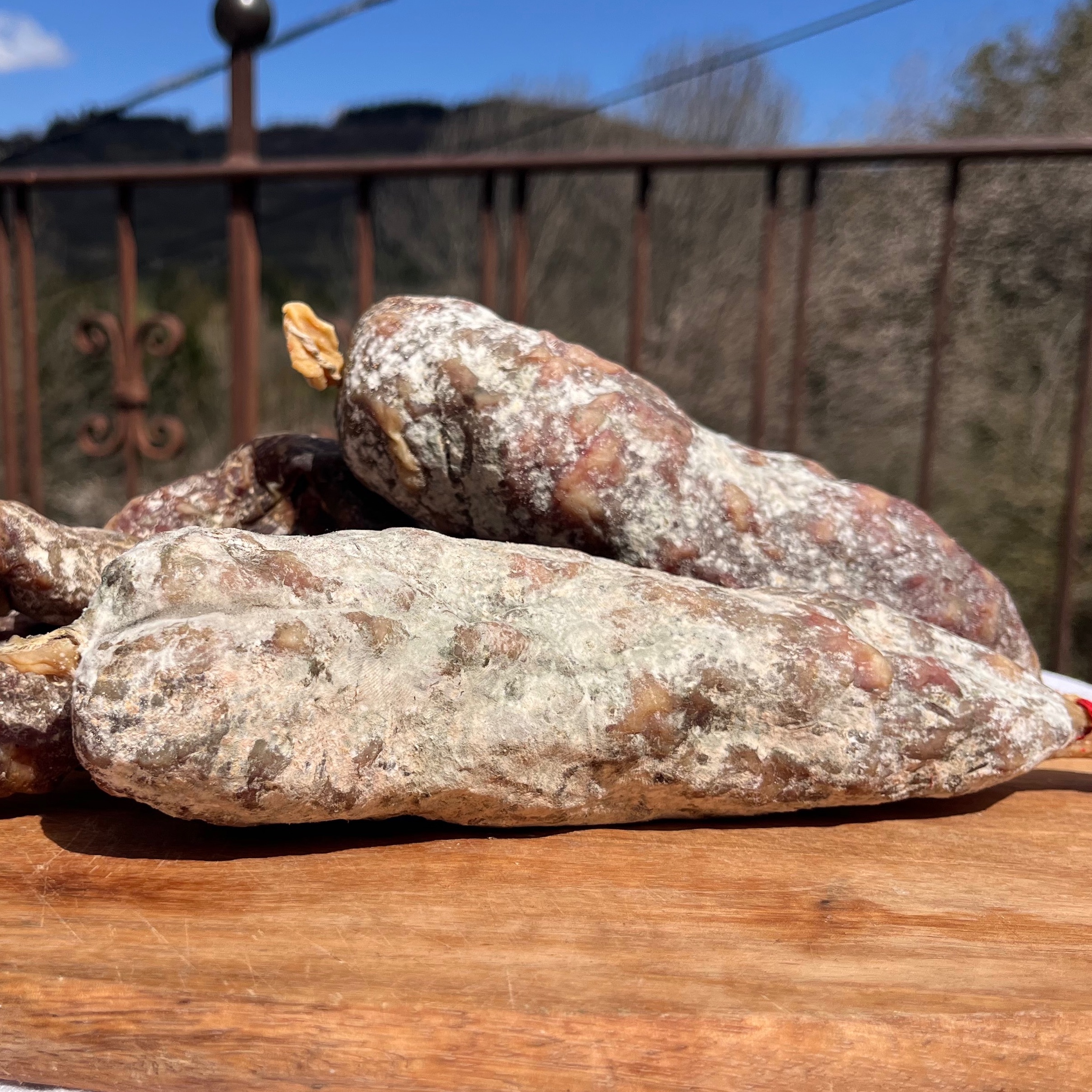 Saucisson Sec de Porc Noir BIO - 0,3kg