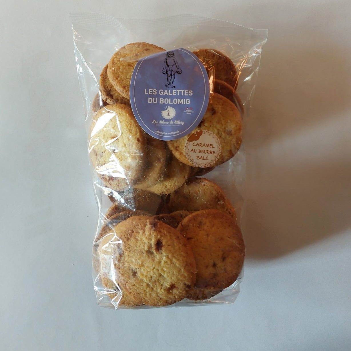 Les Délices de Sillery - Galettes Bolomig Éclats de Caramel - 150g