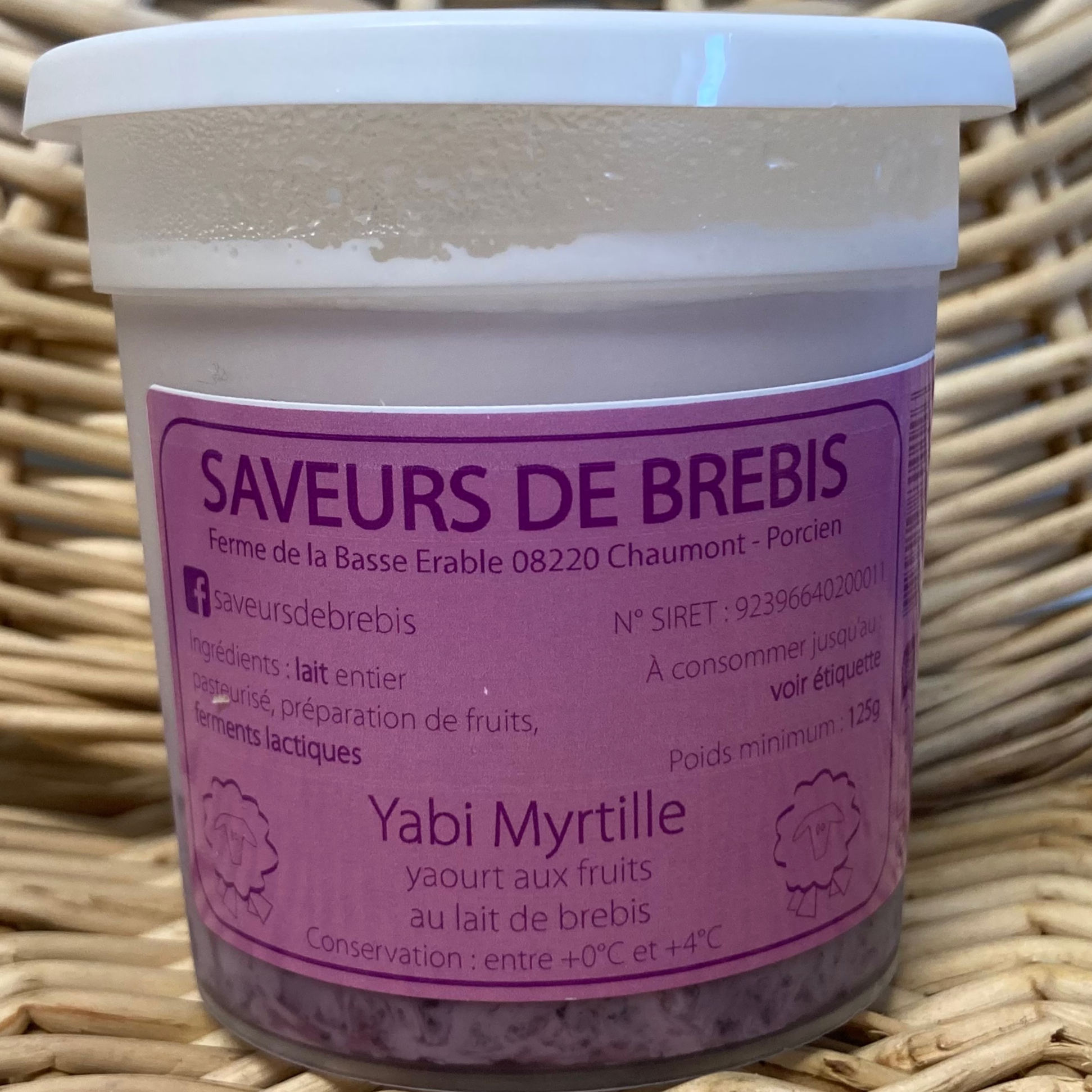 Yabi Myrtille - 125g