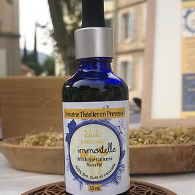 Huile précieuse d'Hélichryse Italienne et HV de Noisette