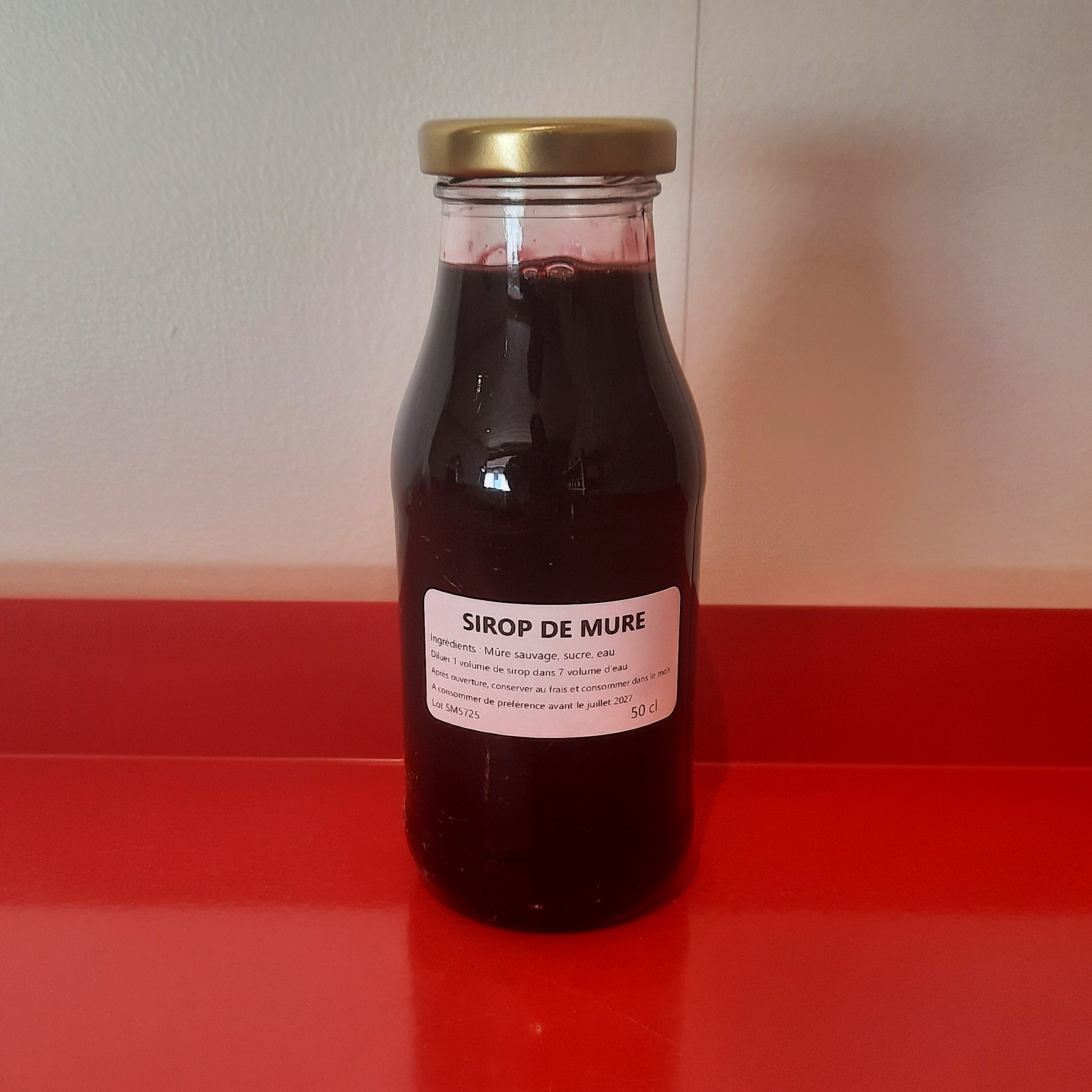 Sirop de Mûre Sauvage - 25cl