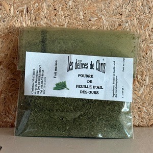 Poudre de feuille d'ail des ours - 60g