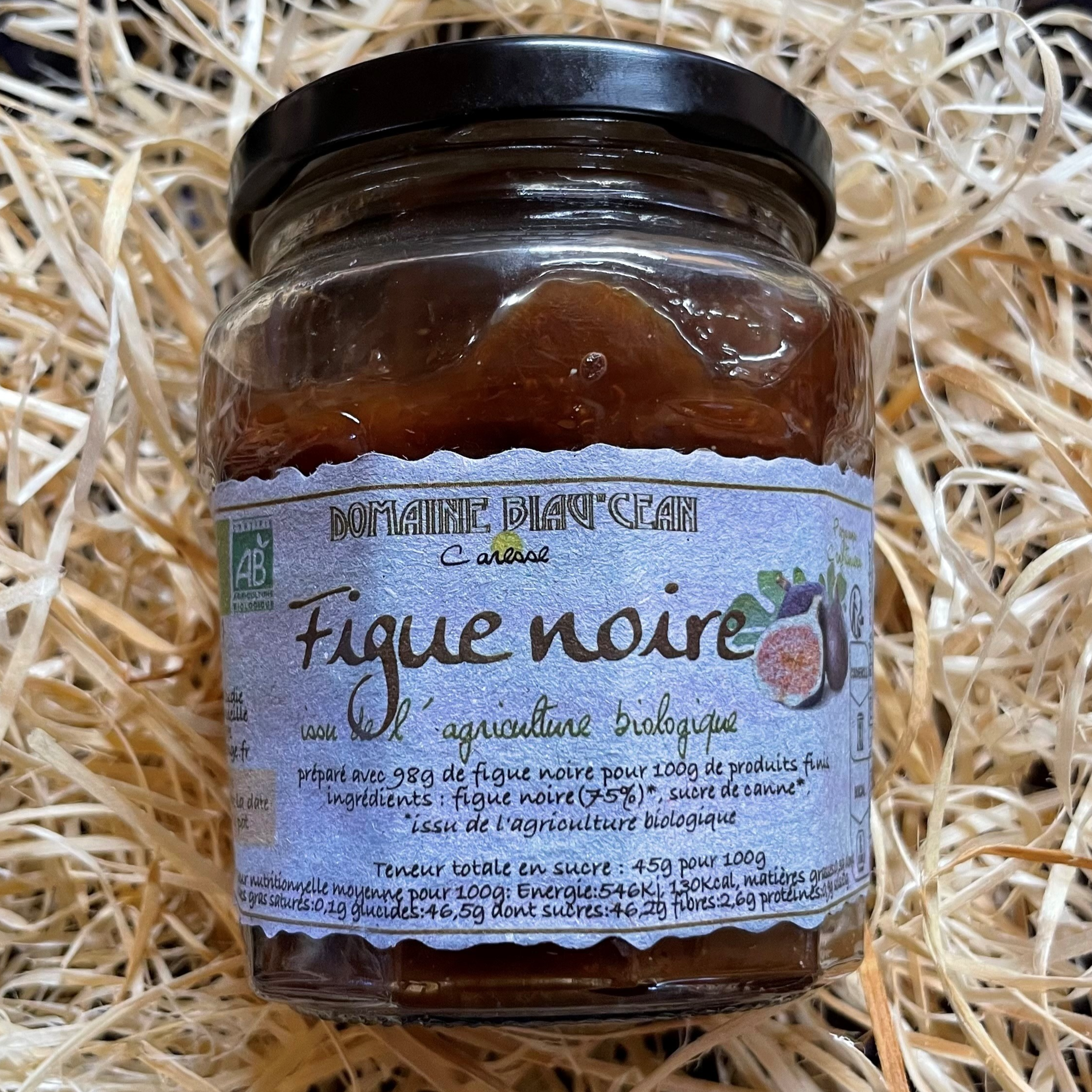 Confiture Figue Noire - 240g