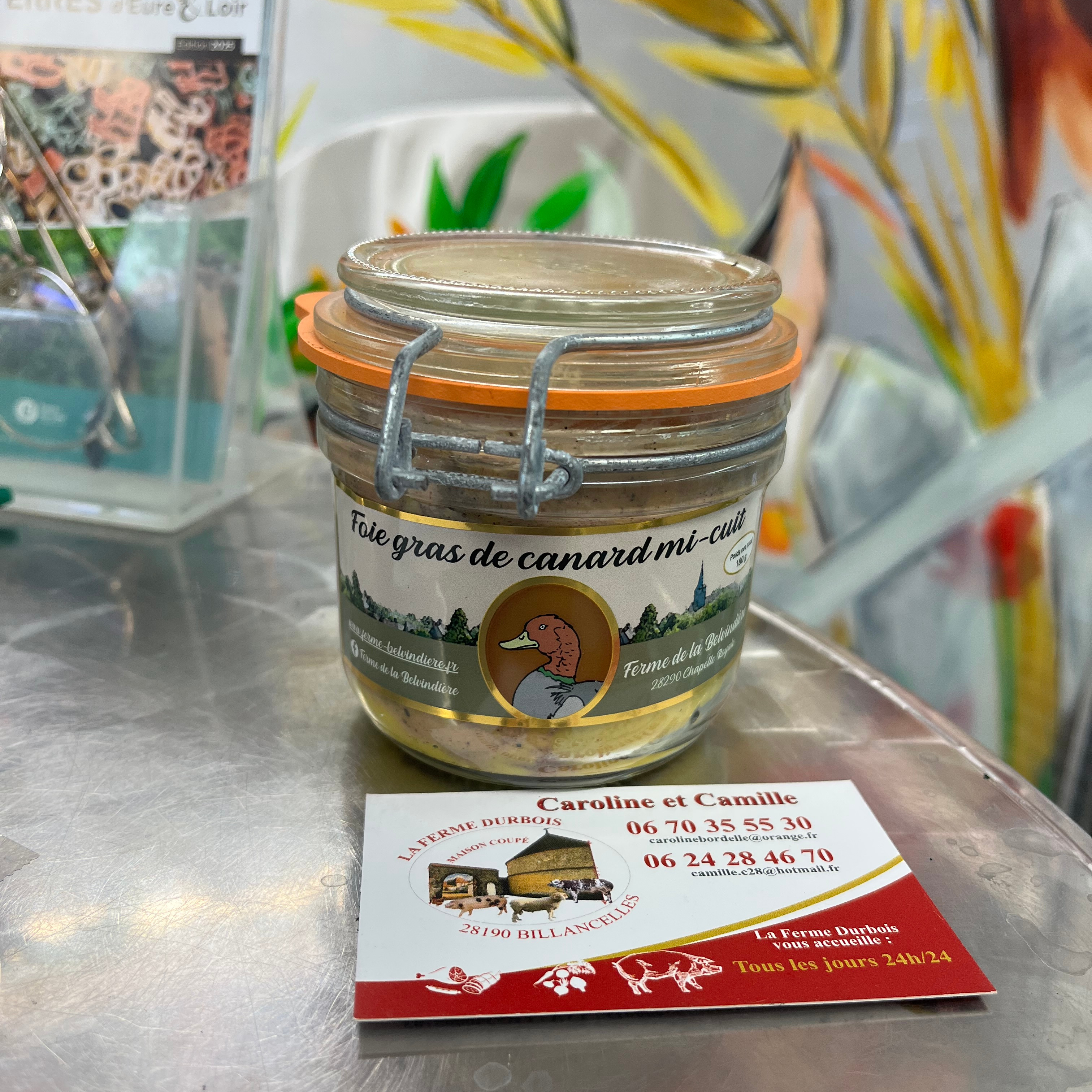 Foie Gras de canard mi cuit 180 gr - 180g