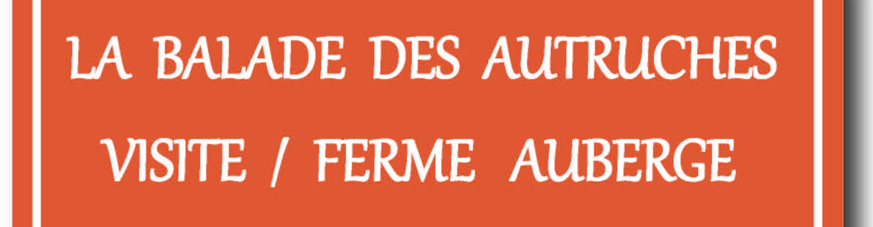 LA BALADE DES AUTRUCHES